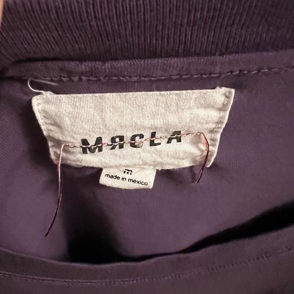 Mr. Completely MRCLA Purple Long Sleeve Graphic Shirt Size Medium - Picture 3 of 3